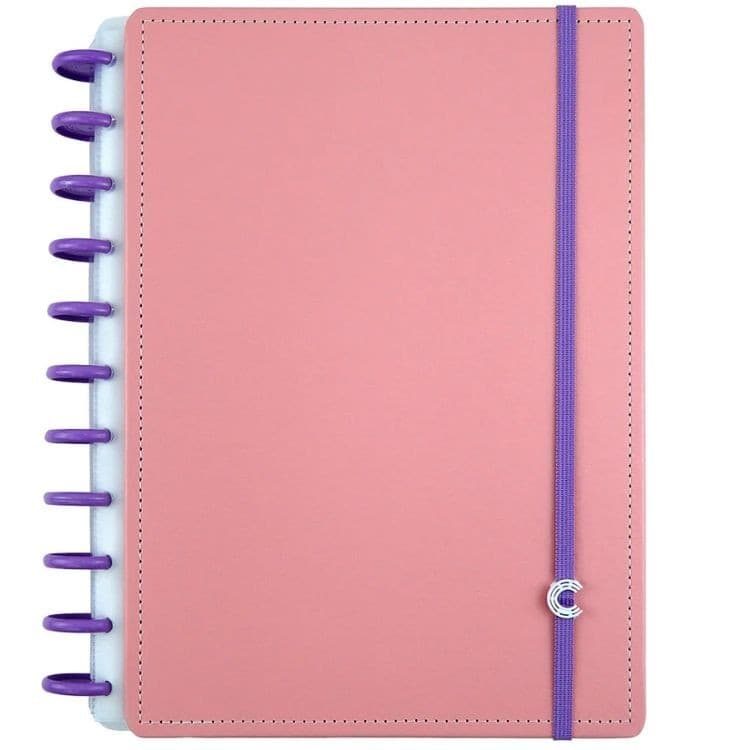 Caderno Rose Rosé  G+ Linhas Brancas Special Edition CIGDP4009 CADERNO INTELIGENTE