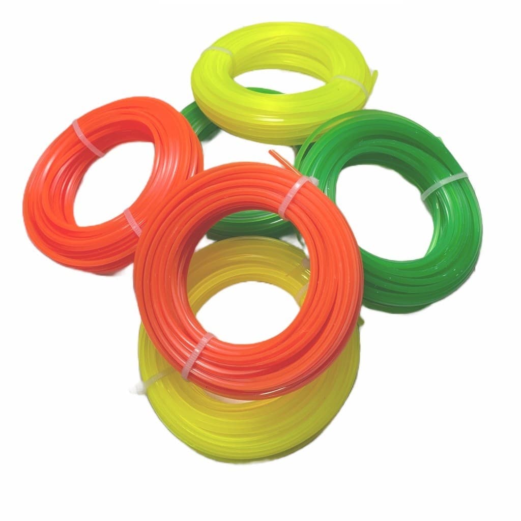 Fio De Nylon Para Roçadeira (15 Metros) Fio De Nylon Para Aparador Cortador De Grama Jardinagem