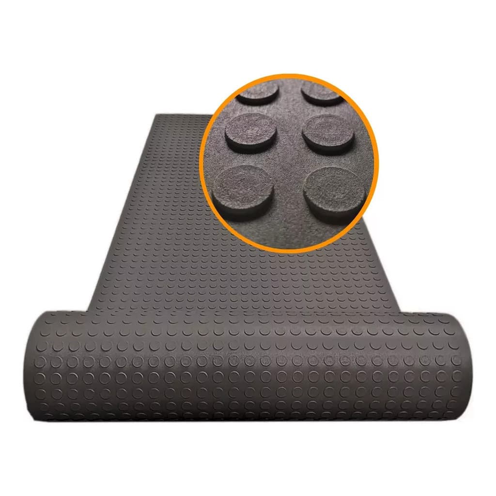 7m Tapete Emborrachado Moeda 3mm x 1mt Larg Resistente