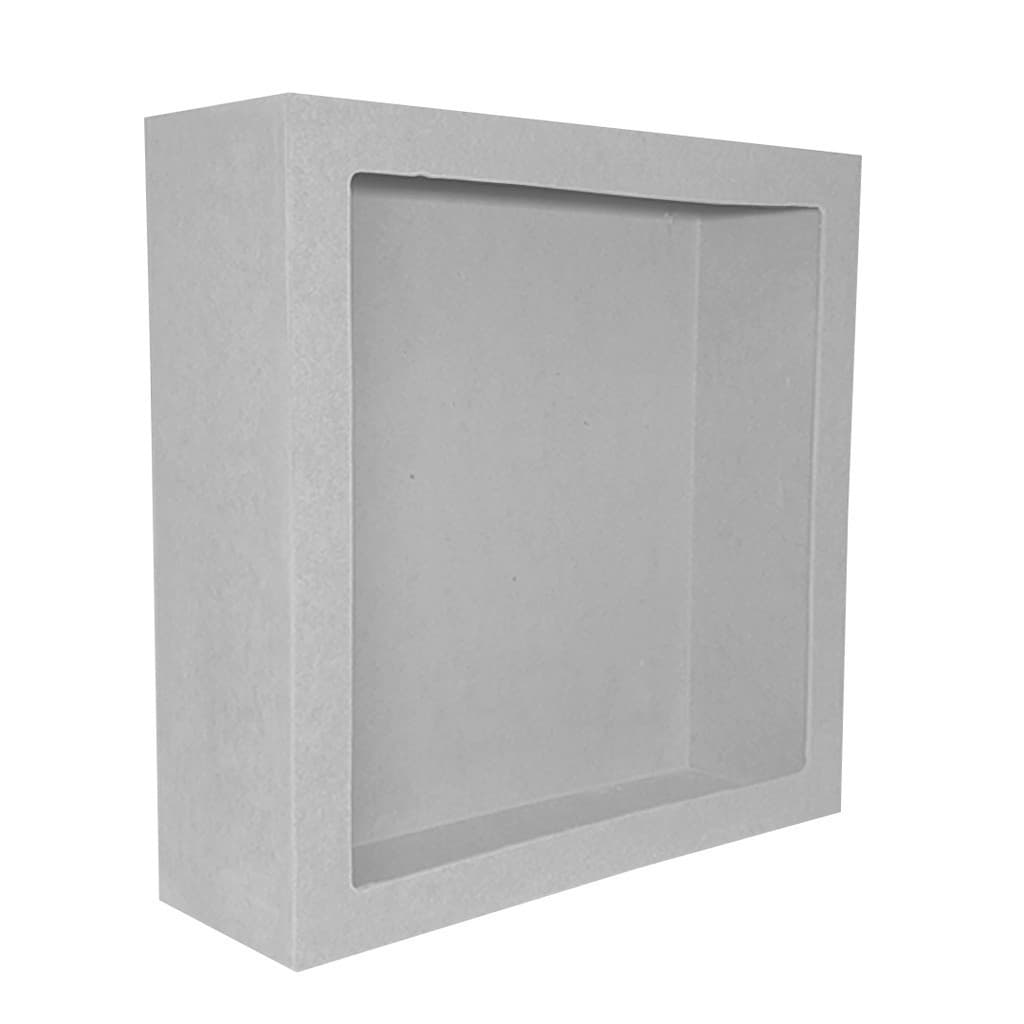 Nicho Quadrado Simples Decoração Quarto 37x37x12 Mdf Madeira Pintado