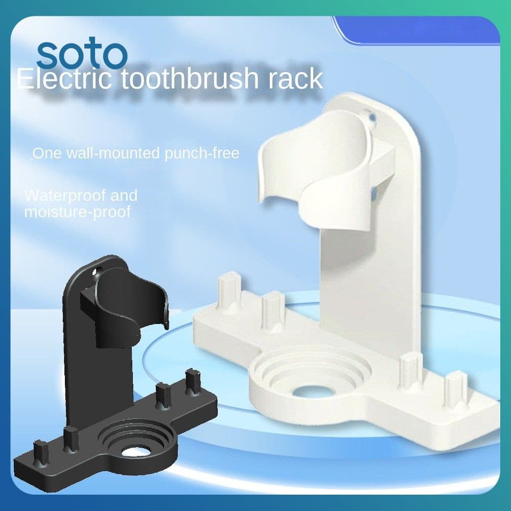 SOTO Oral Orab Suporte Para Escova De Dentes Elétrica Banheiro Autoadesivo Suporte De Parede Para Escova De Dentes Organizador Doméstico