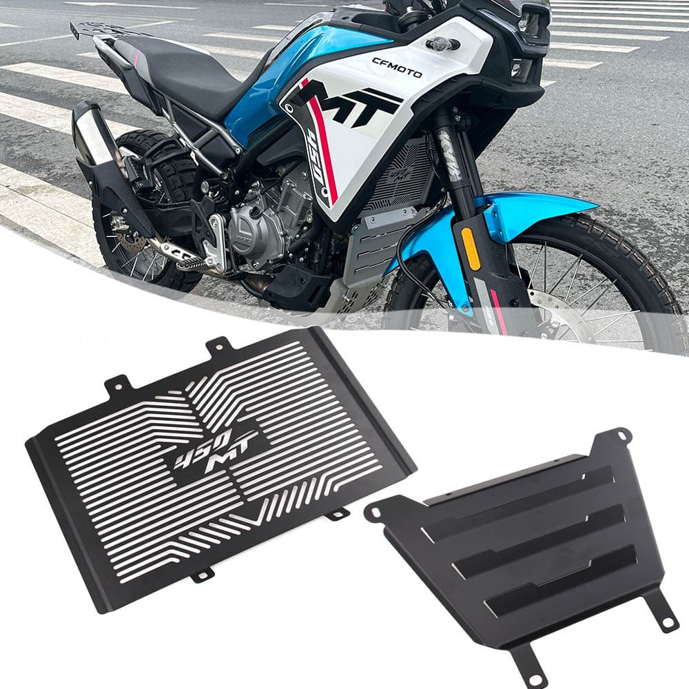 Para CFMOTO 450MT MT450 2024 Acessórios Da Motocicleta Escudo Dianteiro Proteção Do Tanque De Água Net Motor Capa Ventil