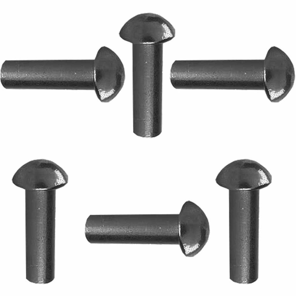 250 Gramas Rebite Macico Metal Cabeca Redonda 3mm x 18mm