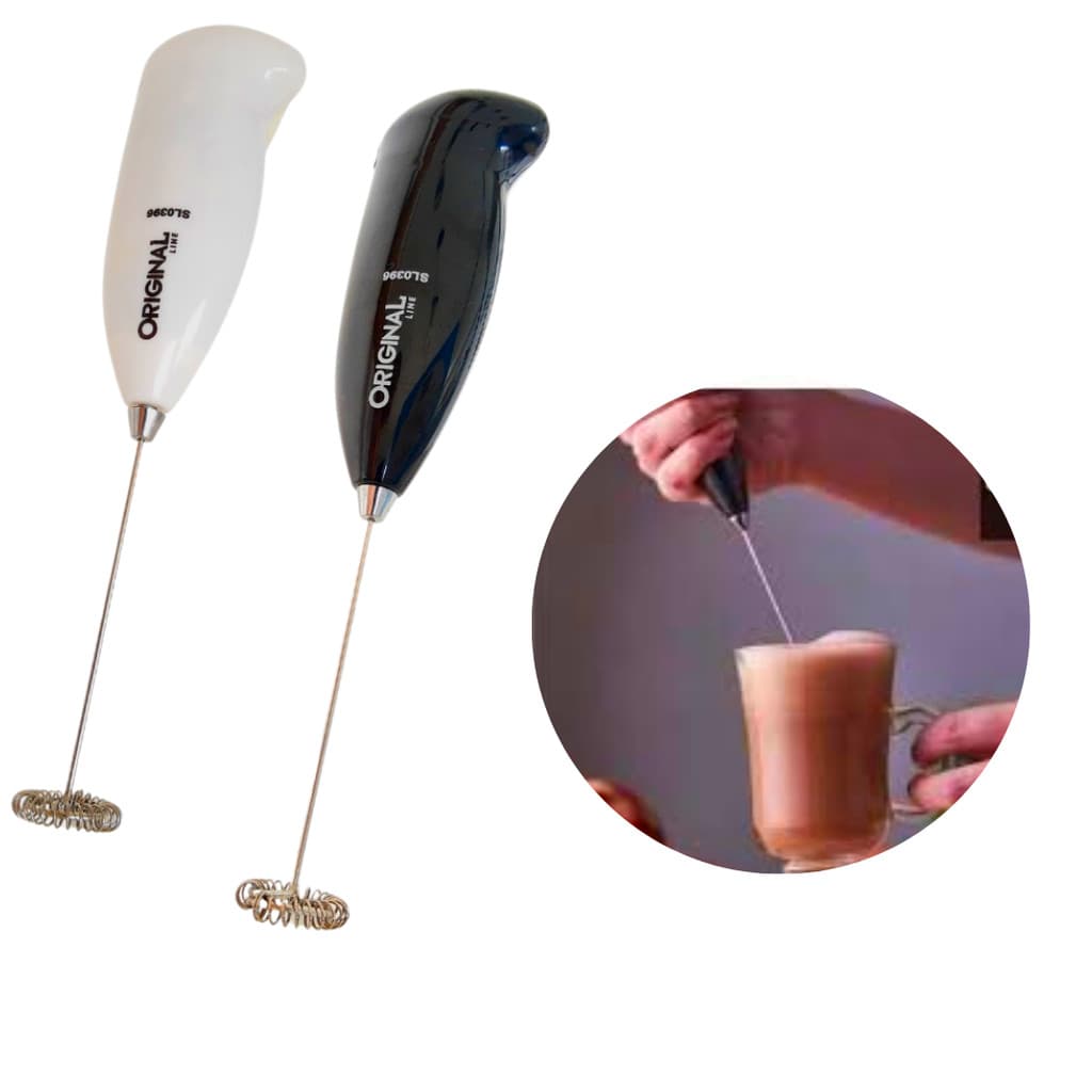 Misturador De Bebidas Mixer Batedor De Ovos Em Aço Inox Para Uso Profissional e Doméstico