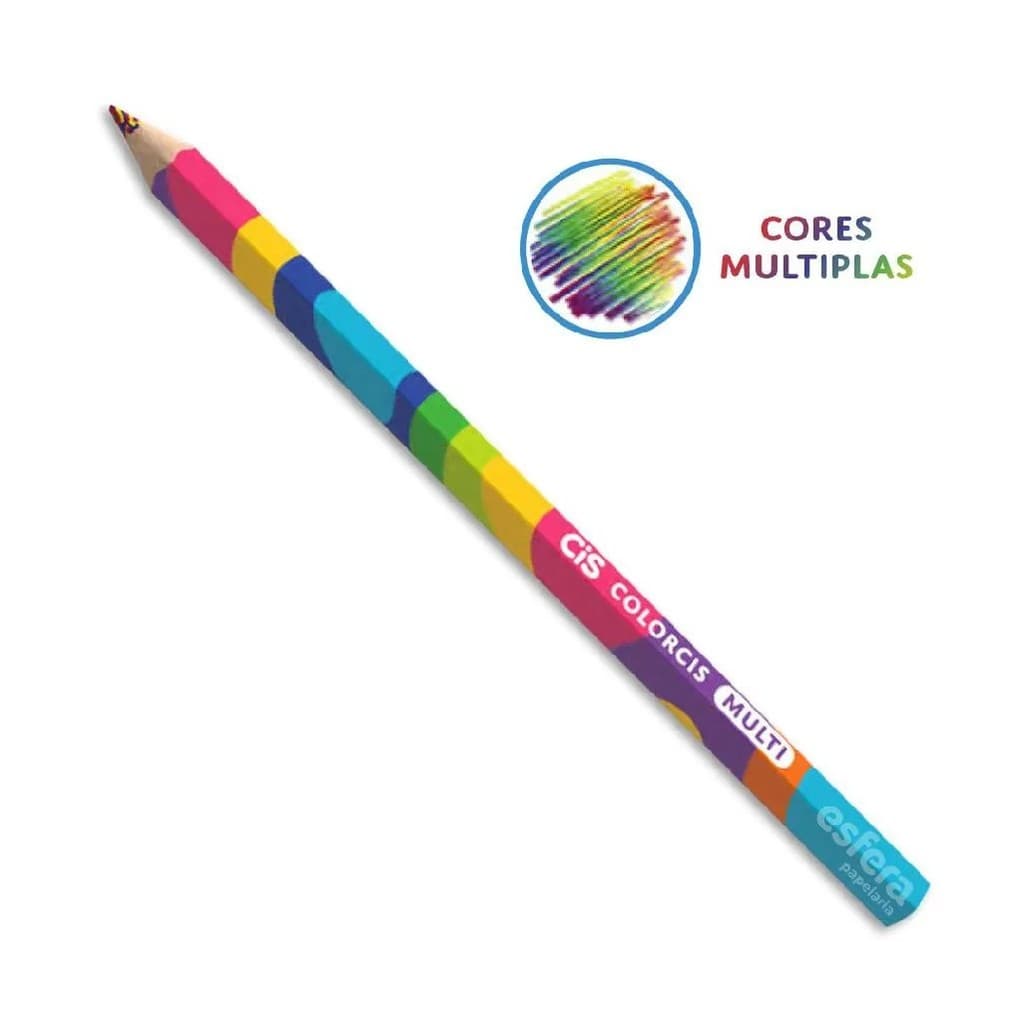 Lápis de Cor Multi Colorcis CIS