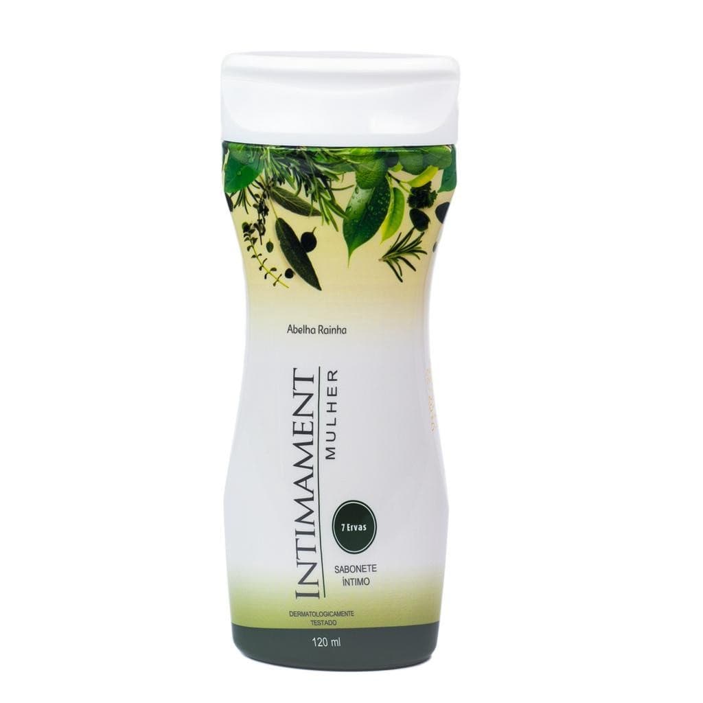 Sabonete Íntimo Líquido Perfumado 7 Ervas Intimament Abelha Rainha 120ml