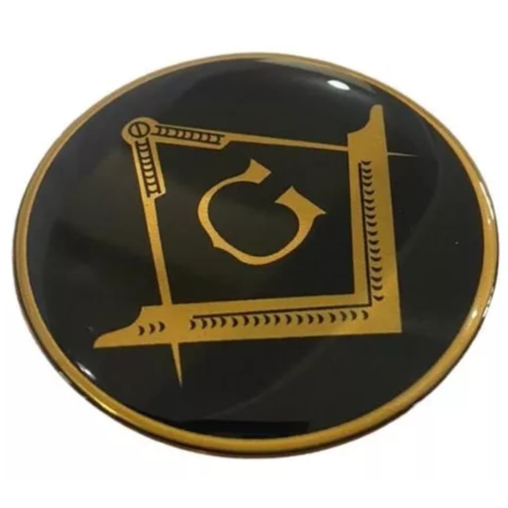 Adesivo Para Carro Maçonaria (5,5 Cm) Resistente E Resinada