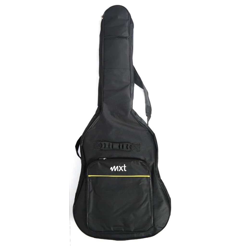Capa Para Violão Luxo em oxford 600 de 5mm Dupla Alça De Mão Ombro E Bolso