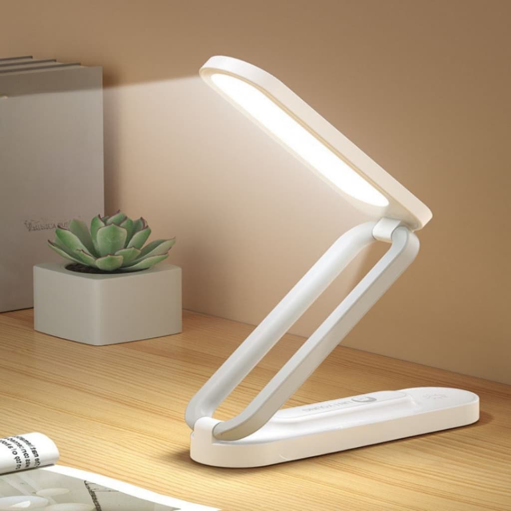 Novidade Luminária Led Lâmpada Abajur Dobrável De Alta Qualidade Para Mesa Estudo