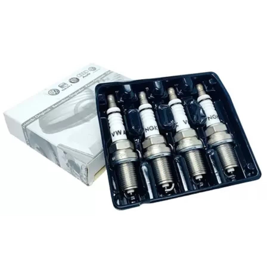 Jogo de velas VW Fox Gol Polo Saveiro 1.0 1.6 Ea111
