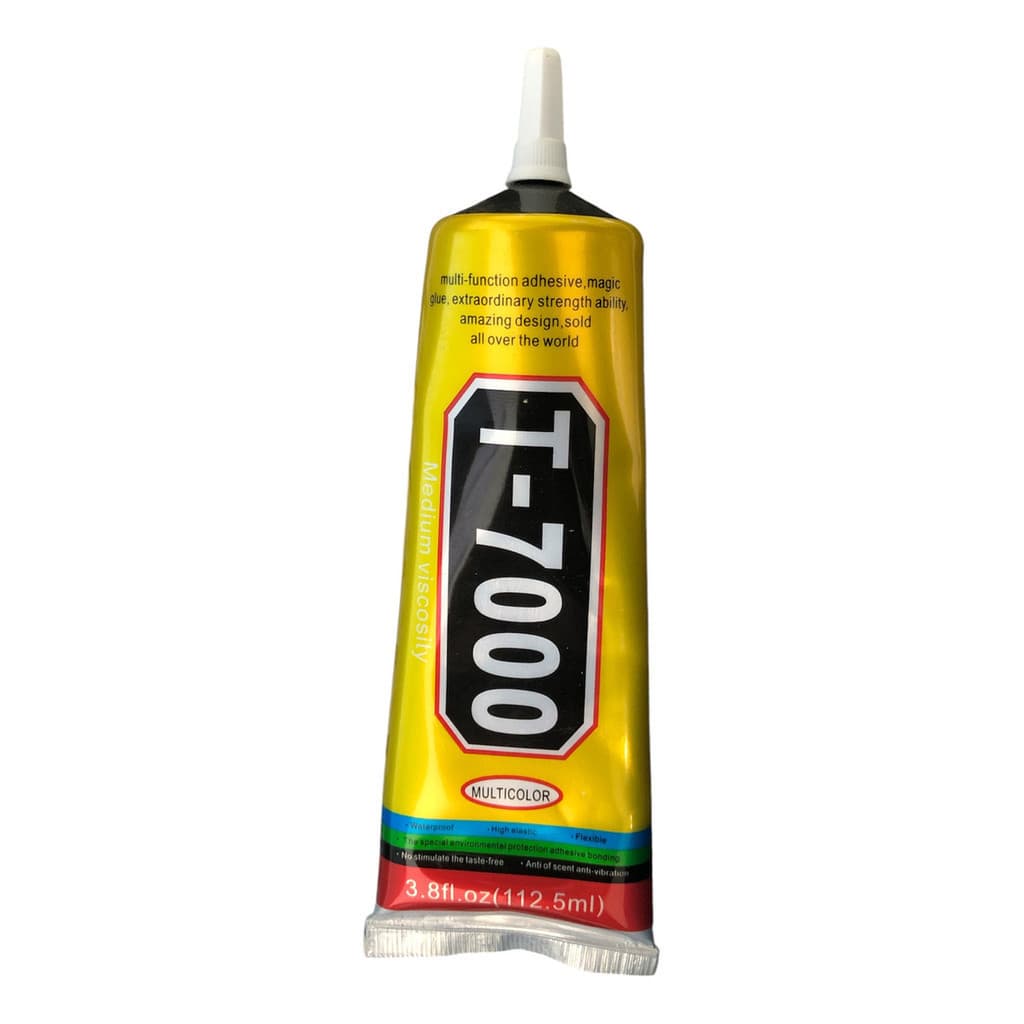 COLA RONG T7000 110ml - PARA COLAR CELULAR OBJETOS EM GERAL - COLA ADESIVA - COLA PRETA T7000