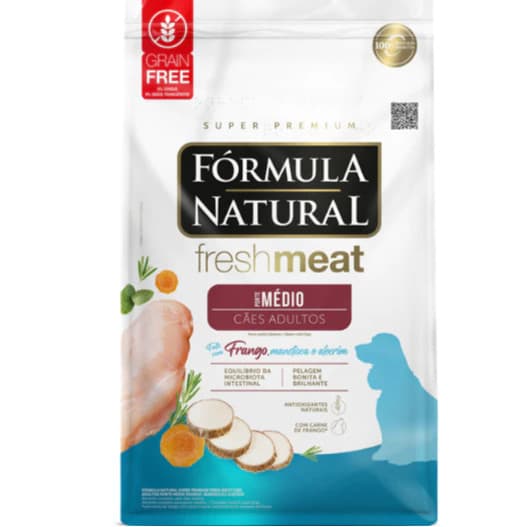 FORMULA NATURAL FRESH MEAT ADULTO MEDIO FRANGO 12KG