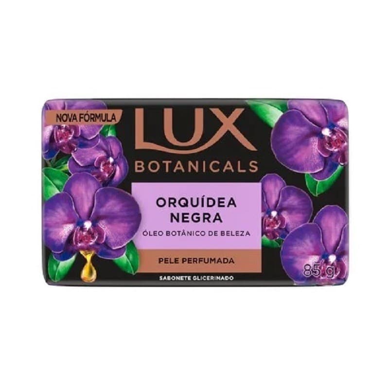 Sabonete Em Barra Lux Botanicals Orquídea Negra 85Gramas