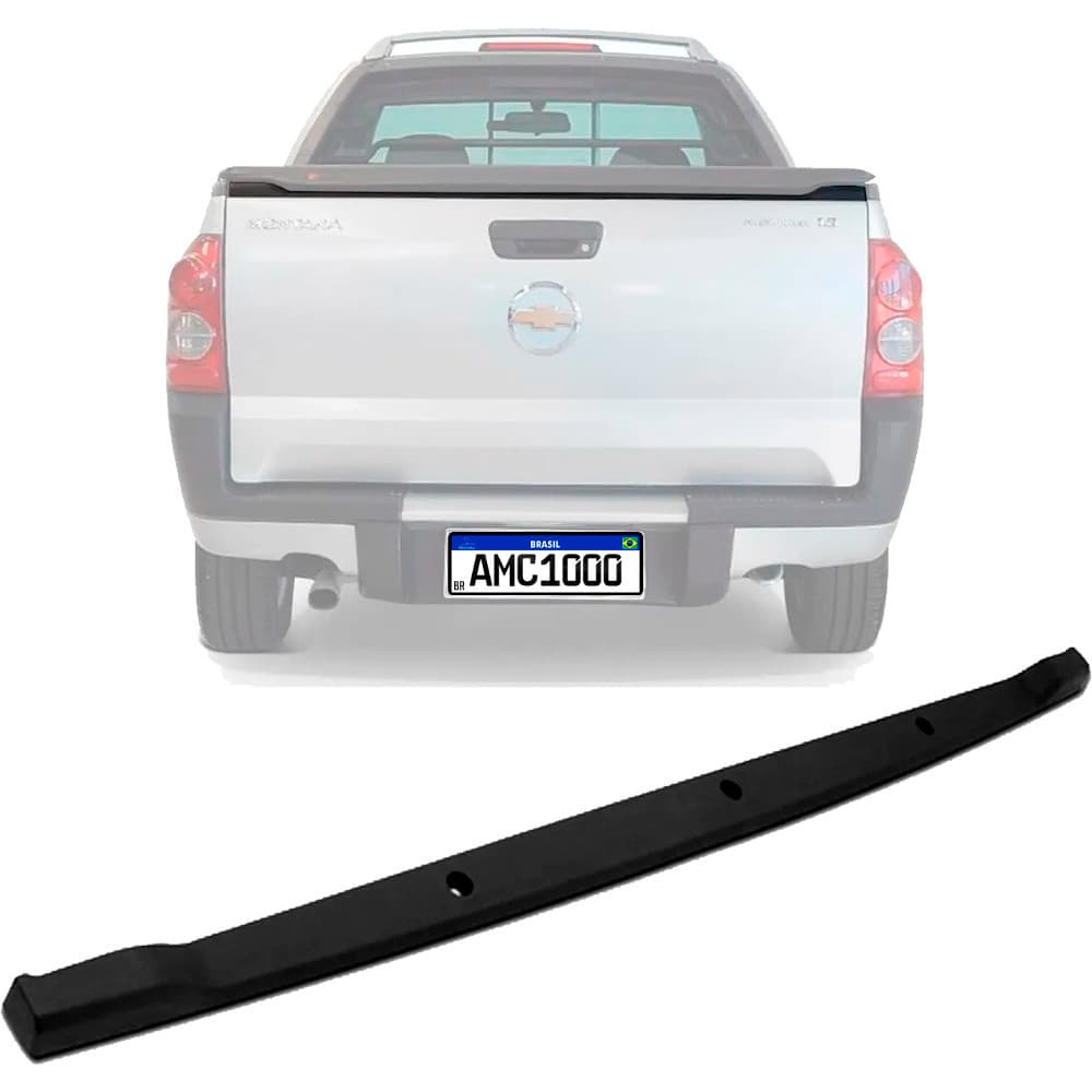 MOLDURA SUPERIOR PORTA CAÇAMBA MONTANA 2003 2004 2005 2006 2007 2008 2009 E 2010