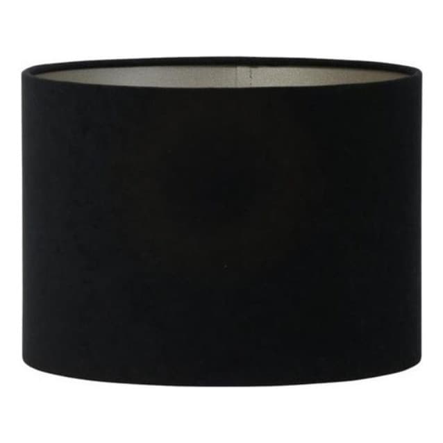 Cúpula Para Abajur Luminária Cor Preto Medidas 40x40x28