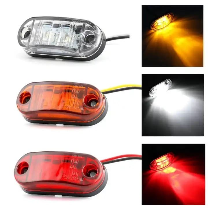 Kit 10 Lanternas Led Vigia Teto Van Bau Caminhao 12/24v Klx Qualidade e Inovação