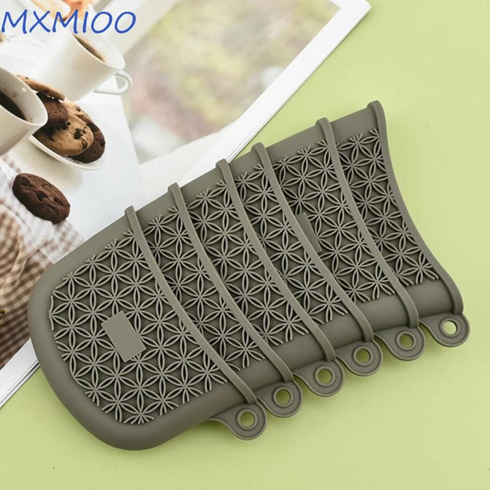 MXMIOO Capa De Alça De Panela , Clipe De Orelha De Pote Anti-Queimadura De Silicone , Caçarola De Suporte De Isolamento