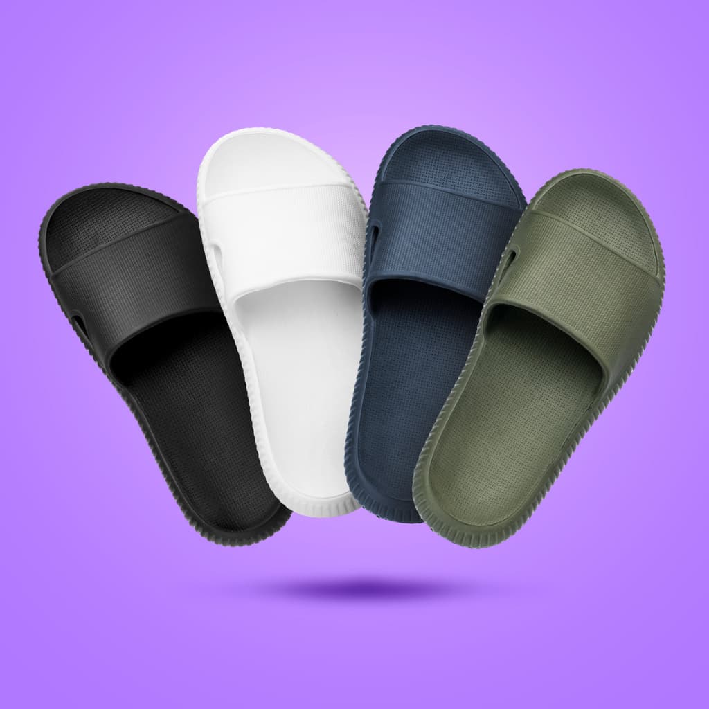 Chinelo Nuvem Em Eva Masculino e Feminino Chinelo Slide em Eva