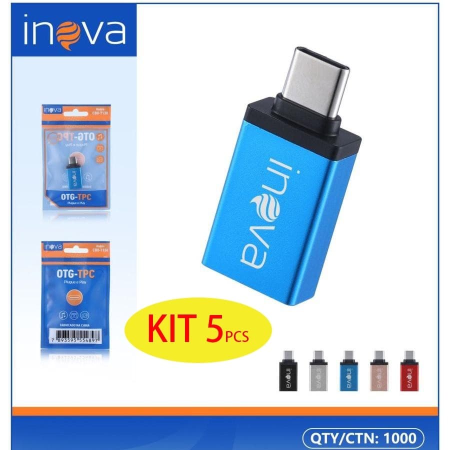 Adaptador Conector Tipo C /V8 para USB 3.0 OTG Conversor Macho USB-C Adaptador de Sincronização-de Dados