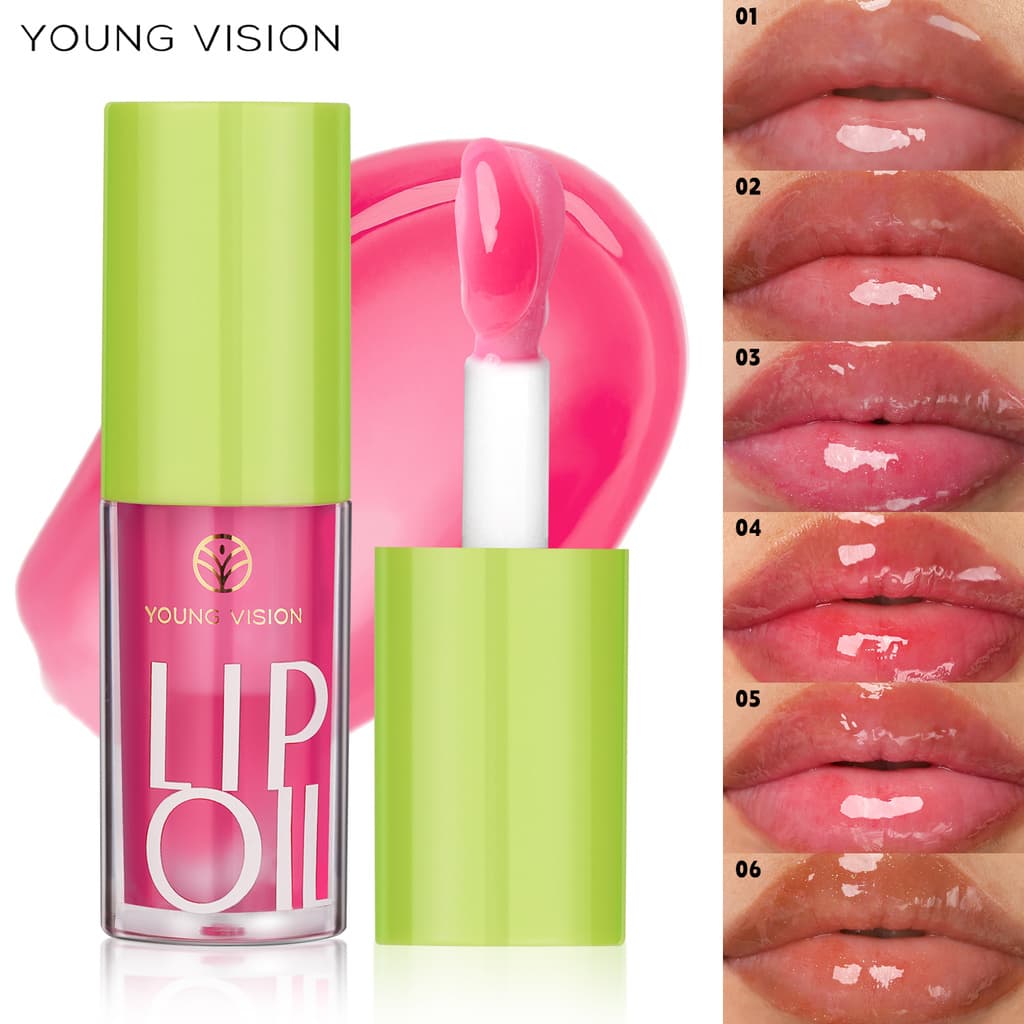 Lábios Hidratados e Brilhantes com Lip Oil Gloss Young Vision!