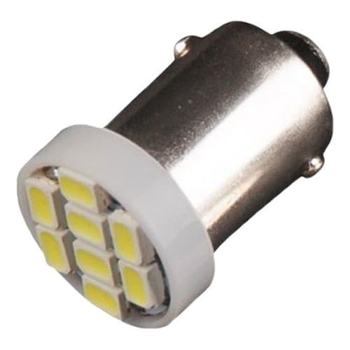 Par Lâmpadas 08 Leds Automotivo Ba9s 69 T4w T11