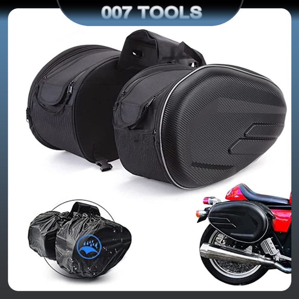 58L Bolsa De Selim Para Motocicleta Bolsa Lateral Para Motocicleta Bolsa Para Capacete Bolsa De Equitação Multifuncional