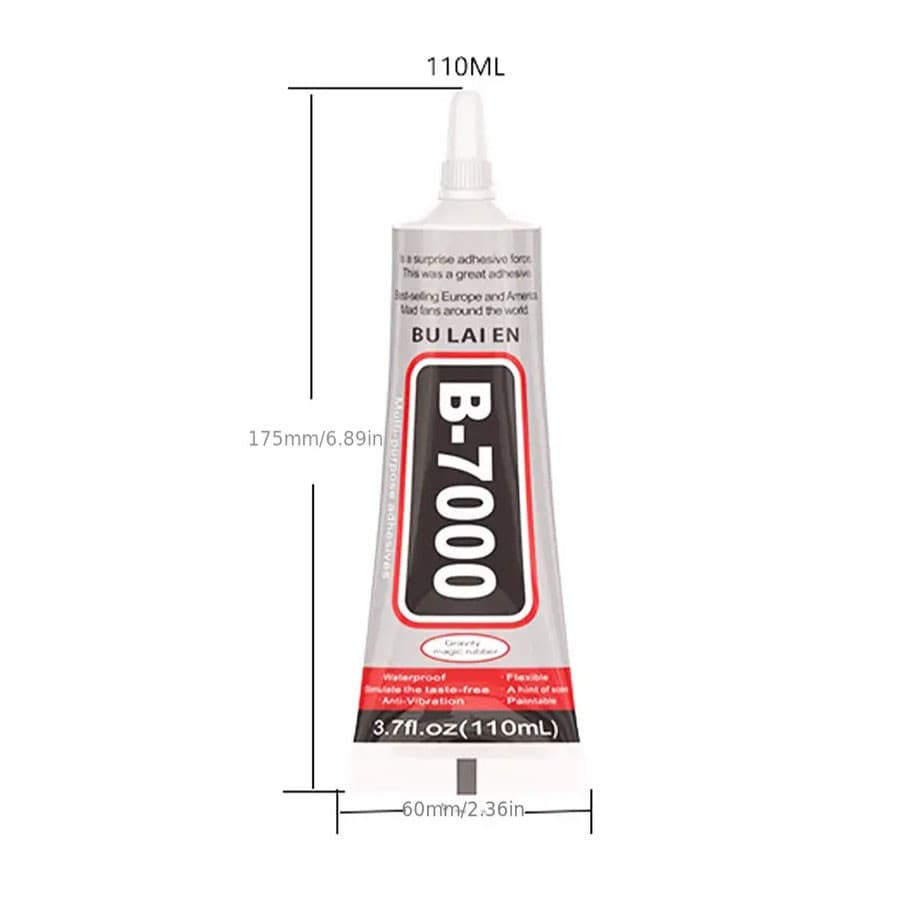 Cola B7000110ml -Adesivo Universal De Alta Viscosidade Para Reparo De Telefone , Fixação De Strass/Gema , Eletrônica
