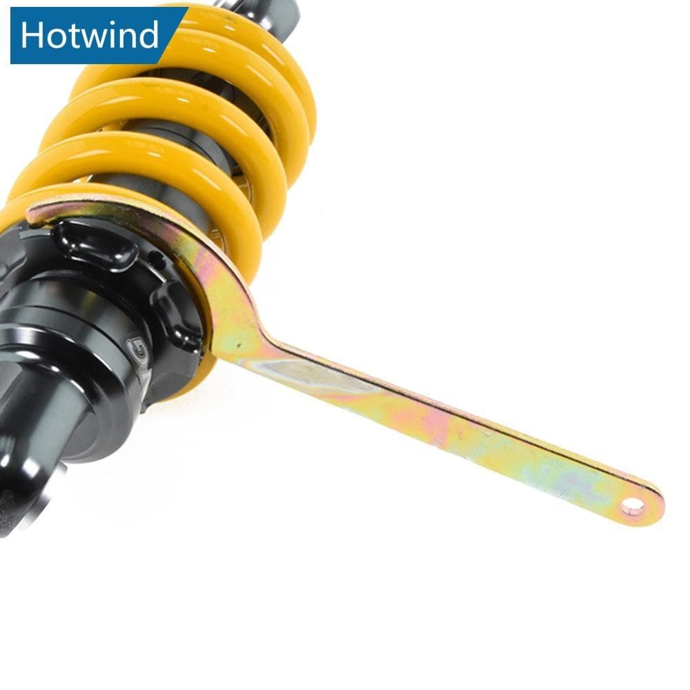 HW Motocicleta Amortecedor Ferramentas De Suspensão C Chave Inglesa Ferramenta Mão Gancho Metal Para Suzuki ATV Biciclet