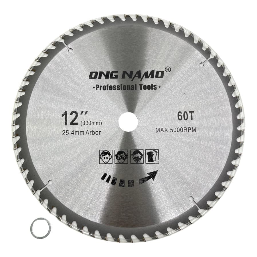 Disco De Corte 300mm Para Madeira 60 Dentes