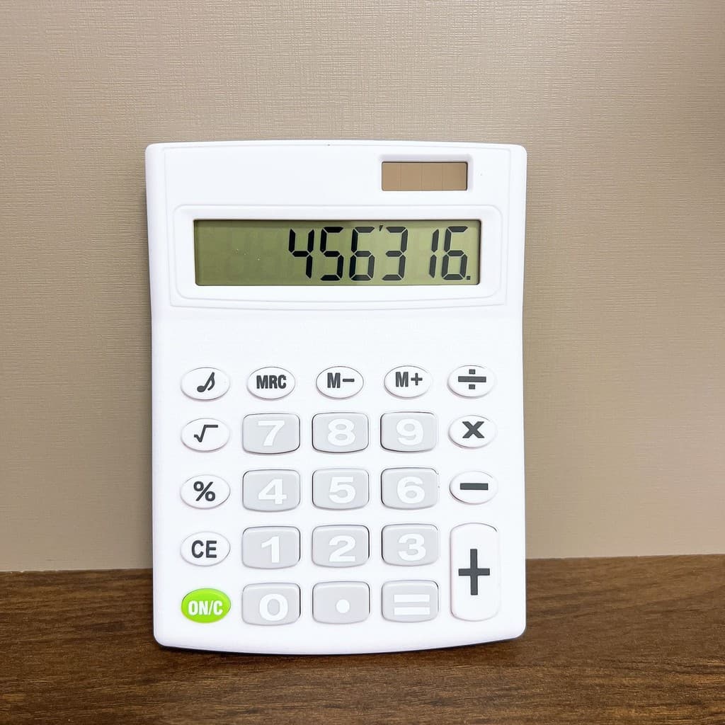Calculadora Grande de Mesa 12 Dígitos Ideal para Escritório, Comércio e Tarefas Financeiras