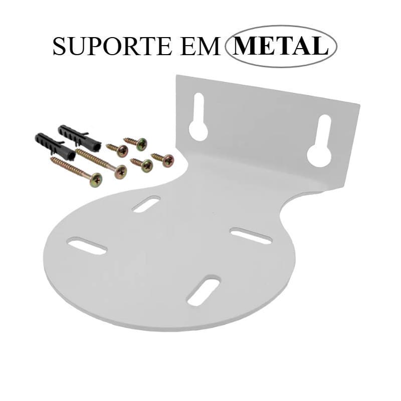 Suporte de Metal para Filtro/Purificador de Água – Fixação na Parede