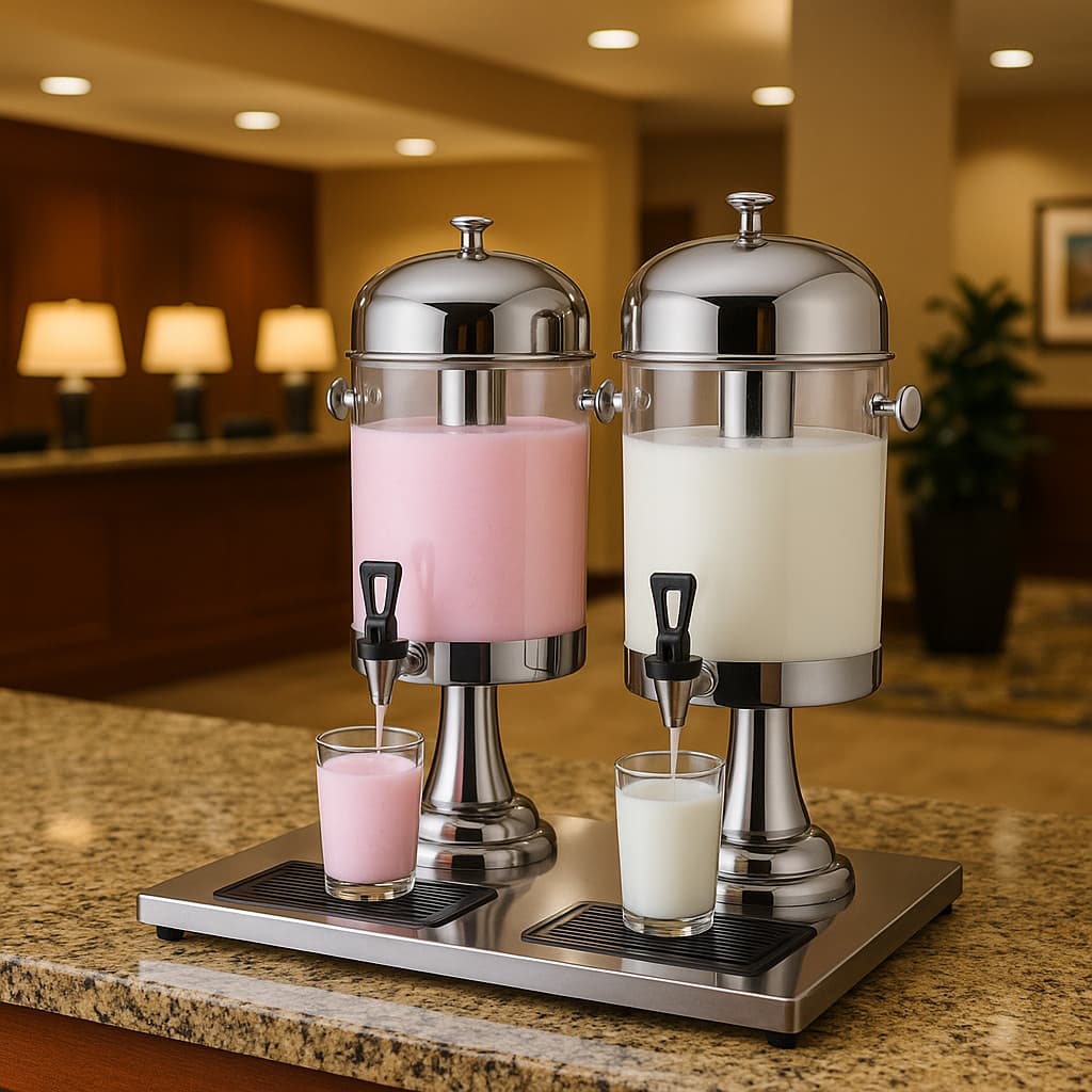 Suqueira Dupla Refresqueira Inox Dispenser Suco Bebida Butts