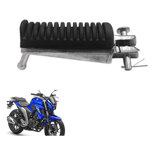 Pedaleira Dianteira para moto Yamaha Fazer 250 Fazer 600 Xj6 Mt07 Mt09 Lado Esquerdo