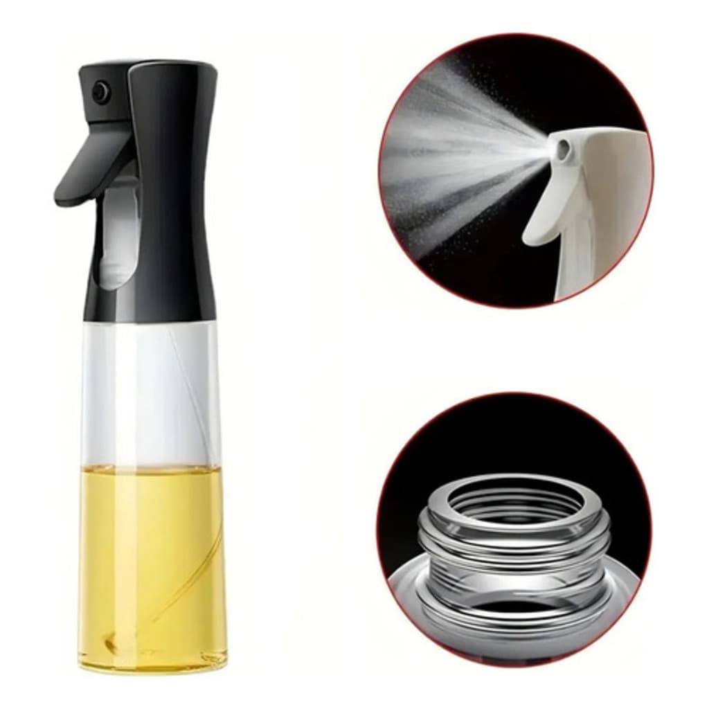 Spray Borrifador Vidro 220ml Óleo Azeite Vinagre Cozinha