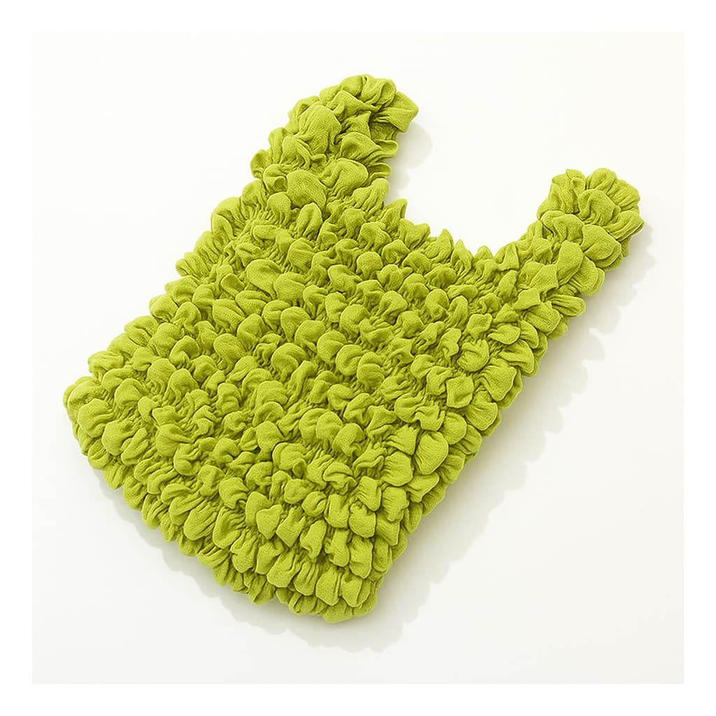 Bolsa Sacola Magica Estica Reutilizavel Grande Verde Moda