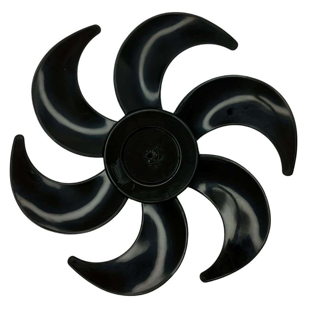 Hélice 6 Pás 30cm Preto para Ventilador Arno Turbo Silencio Maxx