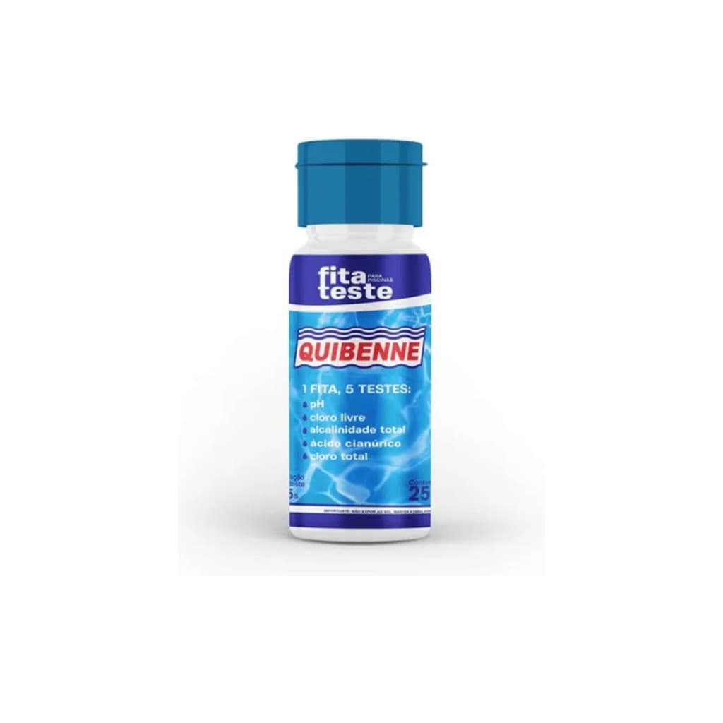 Fita Teste 5 em 1 Para Piscinas - Quibenne