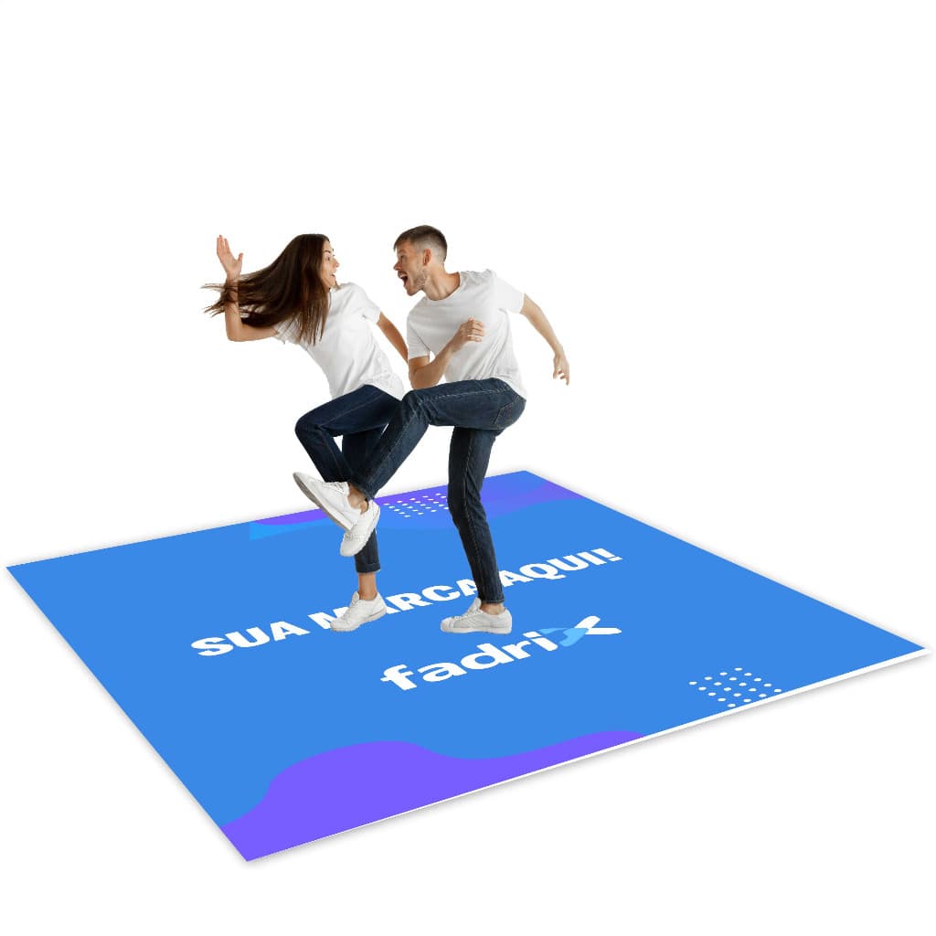 Pista De Danca Personalizada Escolha seu Tema 3,0 x 3,0m
