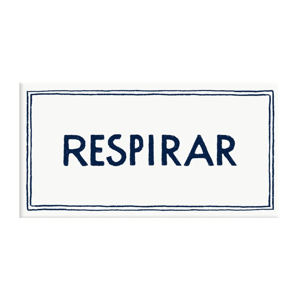 Azulejo Decorativo - Respirar - Casa Toco