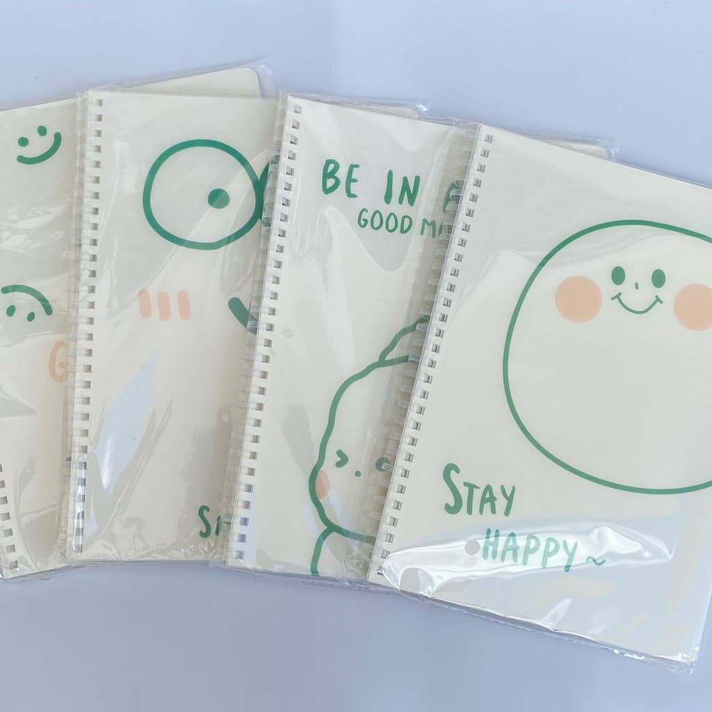 Caderno Espiral Flexível Smile B5 Uniso Importados