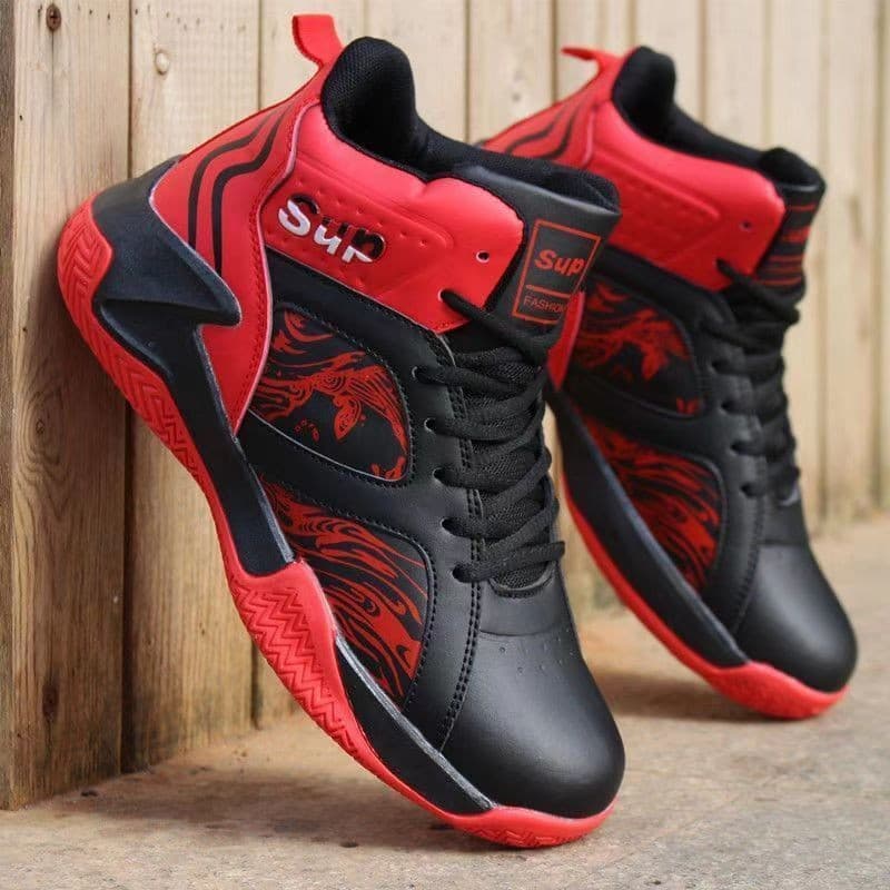 2024 Novo Coro High-Top Plus Size Imperial Outdoor Fashion Tênis De Basquete