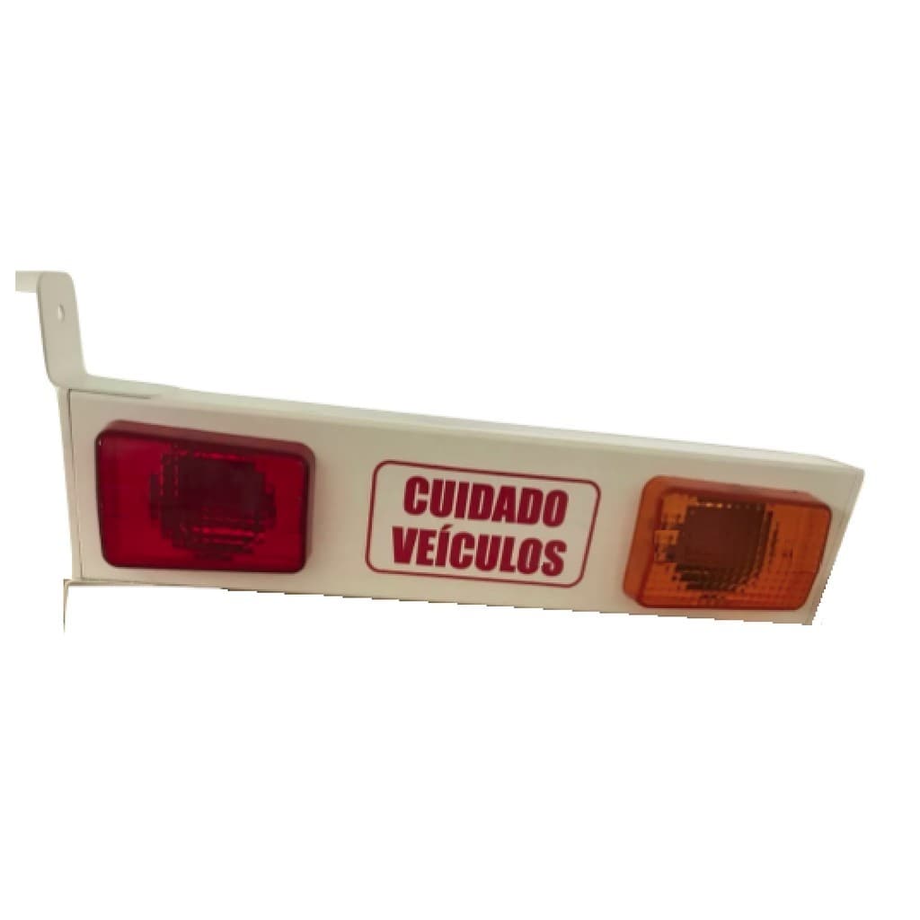 Sinalizador De Garagem Entrada E Saida Veículos Led Garagem Condomínio