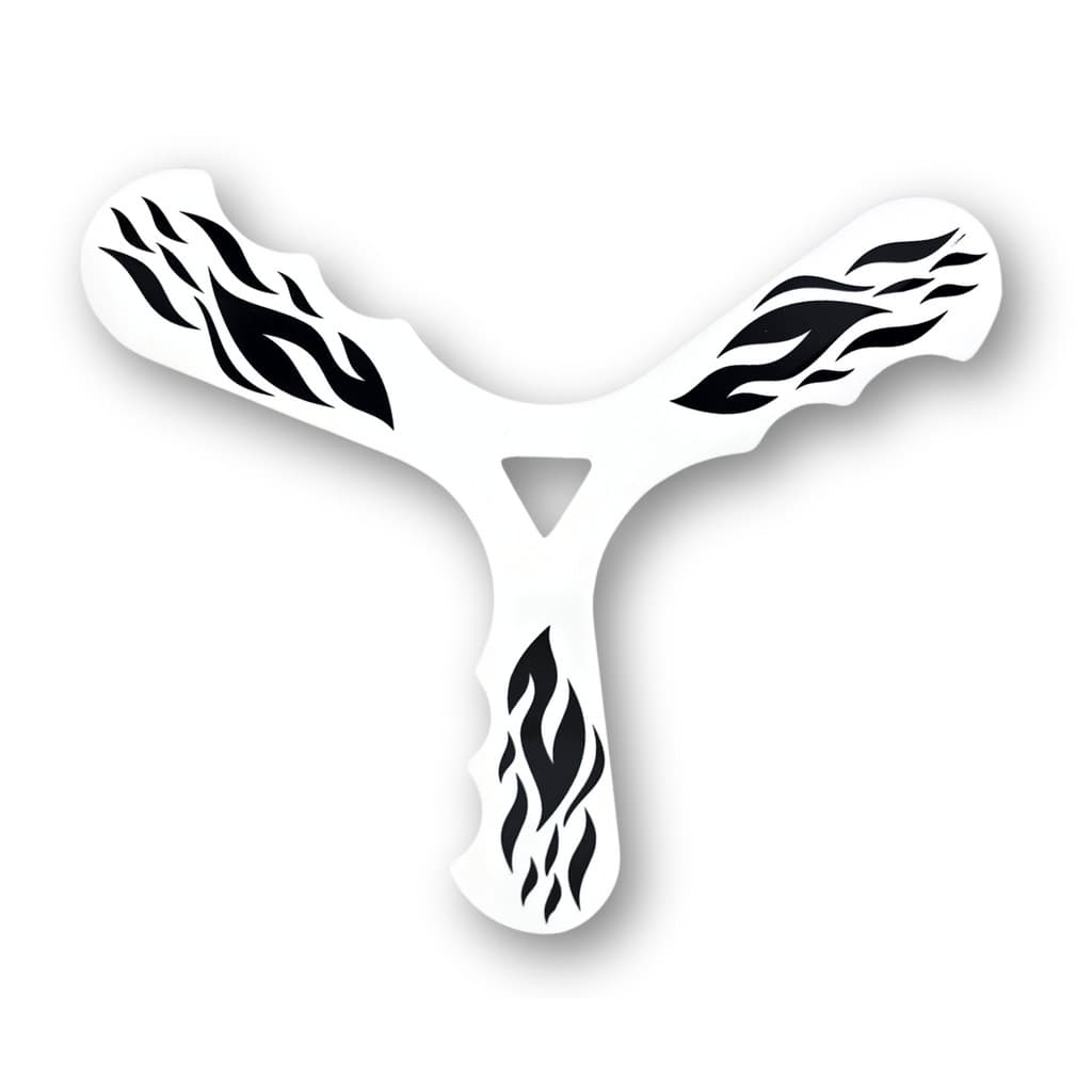 Bumerangue Vortex Boomerang Lançamento - Novo Modelo Premium Cor:Branco