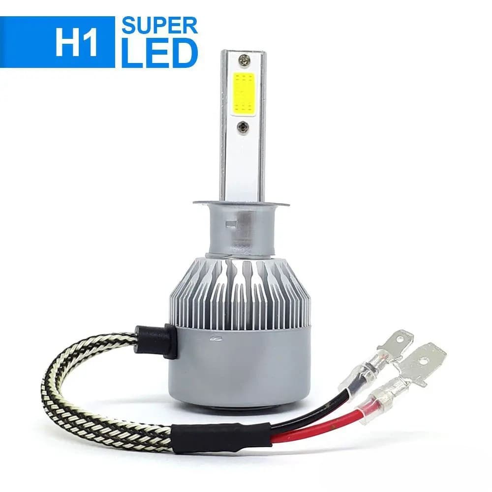 Lâmpadas Led Farol C6 H1 H3 H4 H7 H8 H16 H27 Hb3 Hb4 Aaatop