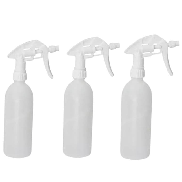 Kit 3  Borrifador Pulverizador 500ml Água Ou Sanitizantes