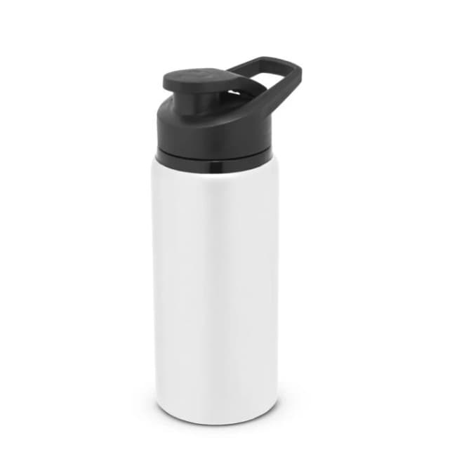 Garrafa de Metal com Alça Branco 600 ML