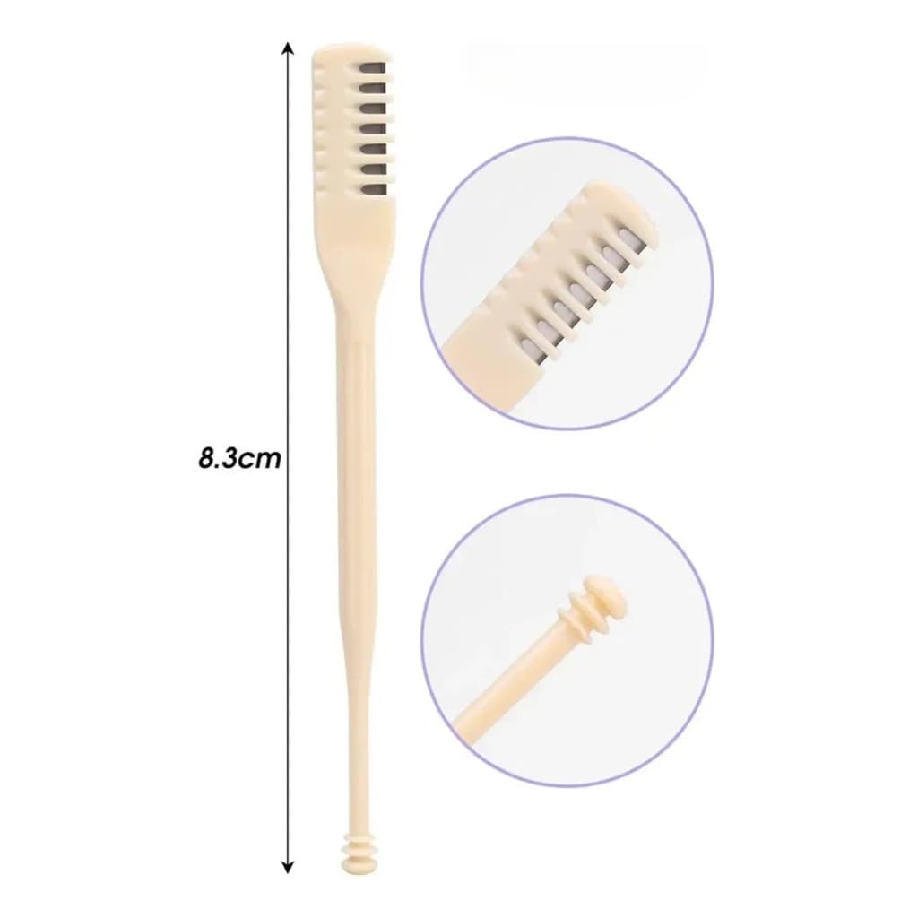 Kit 3 Aparador De Pelos Nariz E Orelha Giratório Laváveis