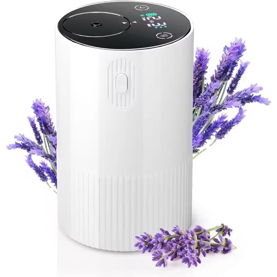 Difusor de Óleo Essencial Aromatizador de Ambiente e Carro Recarregável - Não usa Água