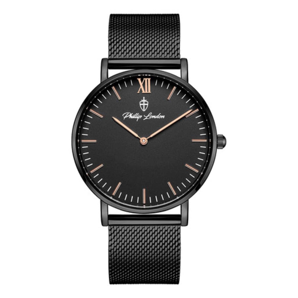 Relógio Minimalista Classico Greenwich Preto Original Novo