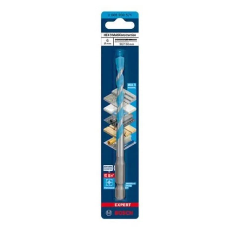 Broca Bosch Expert Hex-9 Multiconstruction 6x90x150mm